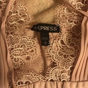 Light pink dressy top